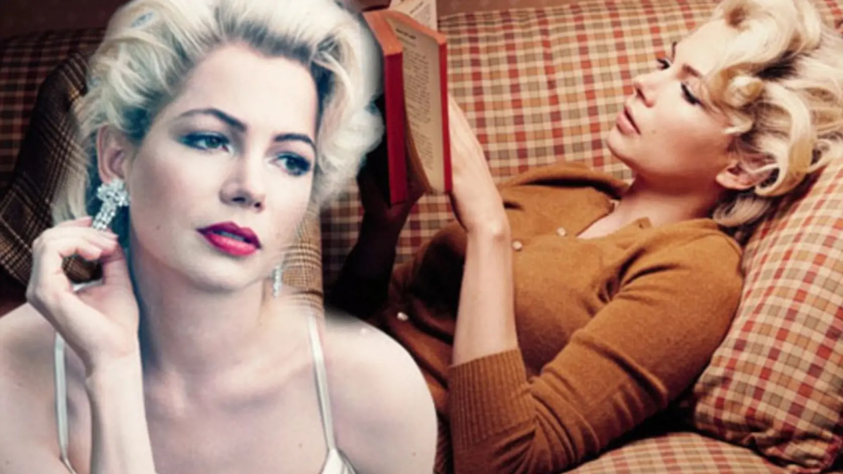Michelle Williams ako Marilyn Monroe v Môj týždeň v Marilyn, 2011
