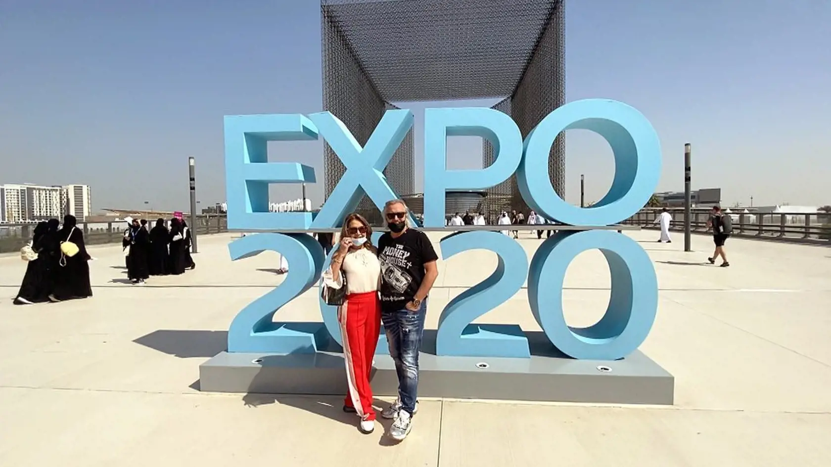 Geissovci na výstave EXPO v Dubaji, kde sa spoznali so Sulíkom.
