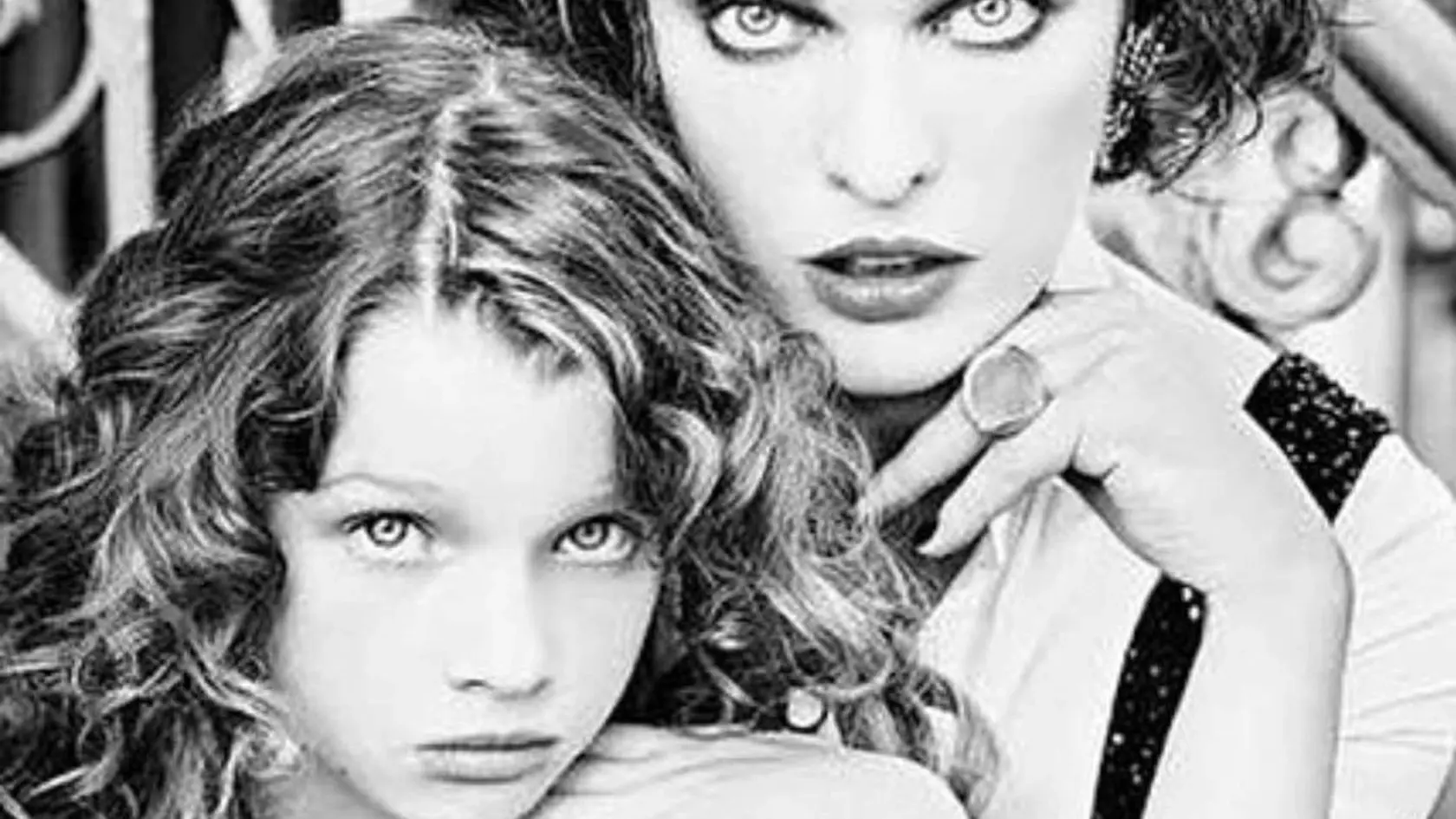 Milla Jovovich a Ever Gabo Anderson (2018)