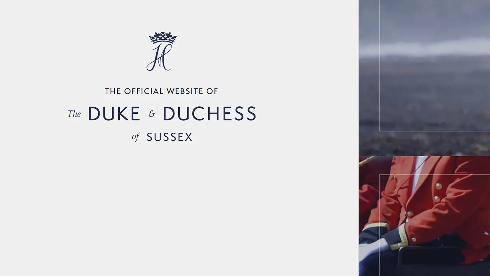 KK23 - Na nímke časť webovej stránky sussexroyal.com 9. januára 2020.  Britskú kráľovnú Alžbetu II. sklamalo rozhodnutie princa Harryho a jeho manželky Meghan stiahnuť sa z pozície "vysoko postavených" členov kráľovskej rodiny. Harry a Meghan totiž svoje rozhodnutie vopred neprediskutovali s Buckinghamským palácom, informovali o tom vo štvrtok stanice BBC a Sky News. Princ Harry a jeho americká manželka v stredu oznámili, že sa vzdajú svojej úlohy "vysoko postavených" členov kráľovskej rodiny a 
