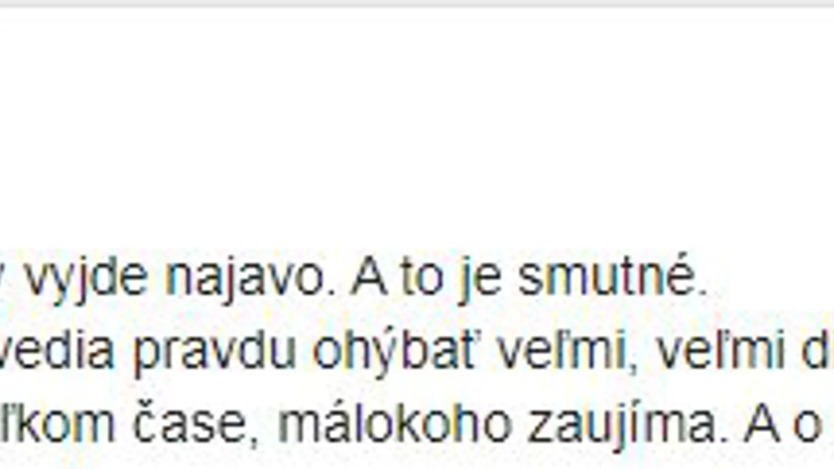Celý status Jozefa Kuciaka, ktorý zverejnil na sociálnej sieti.