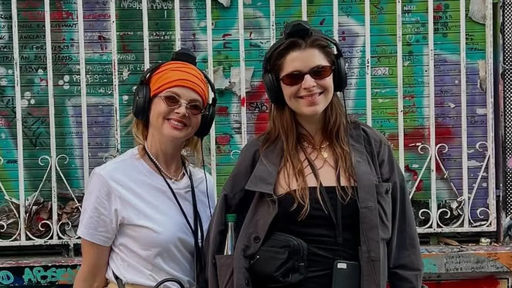 Soňa Müllerová s dcérou Emou na potulkách Parížom. 