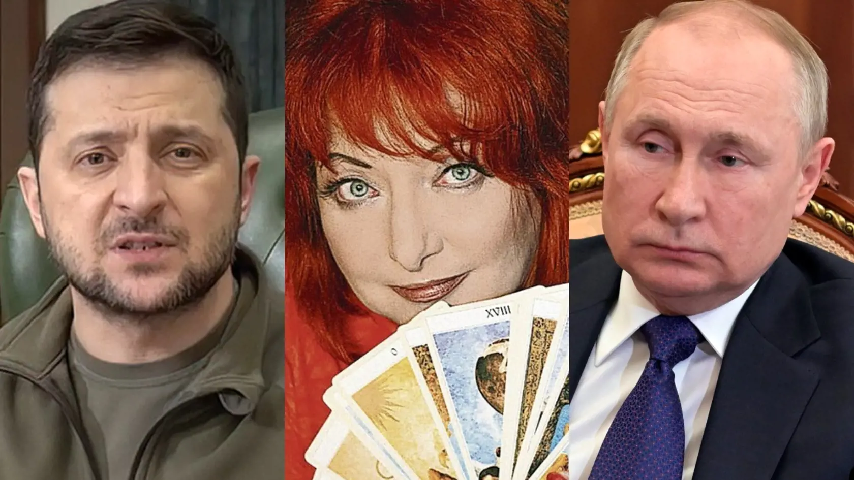 Volodymyr Zelenskyj, Vladimír Putin, Daniela Paculíková