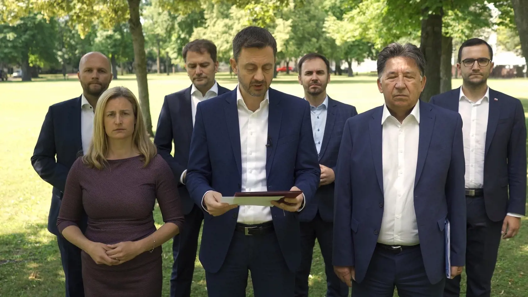 Názorové rozdiely medzi Igorom Matovičom a Eduardom Hegerom sú zdá sa čoraz väčšie.