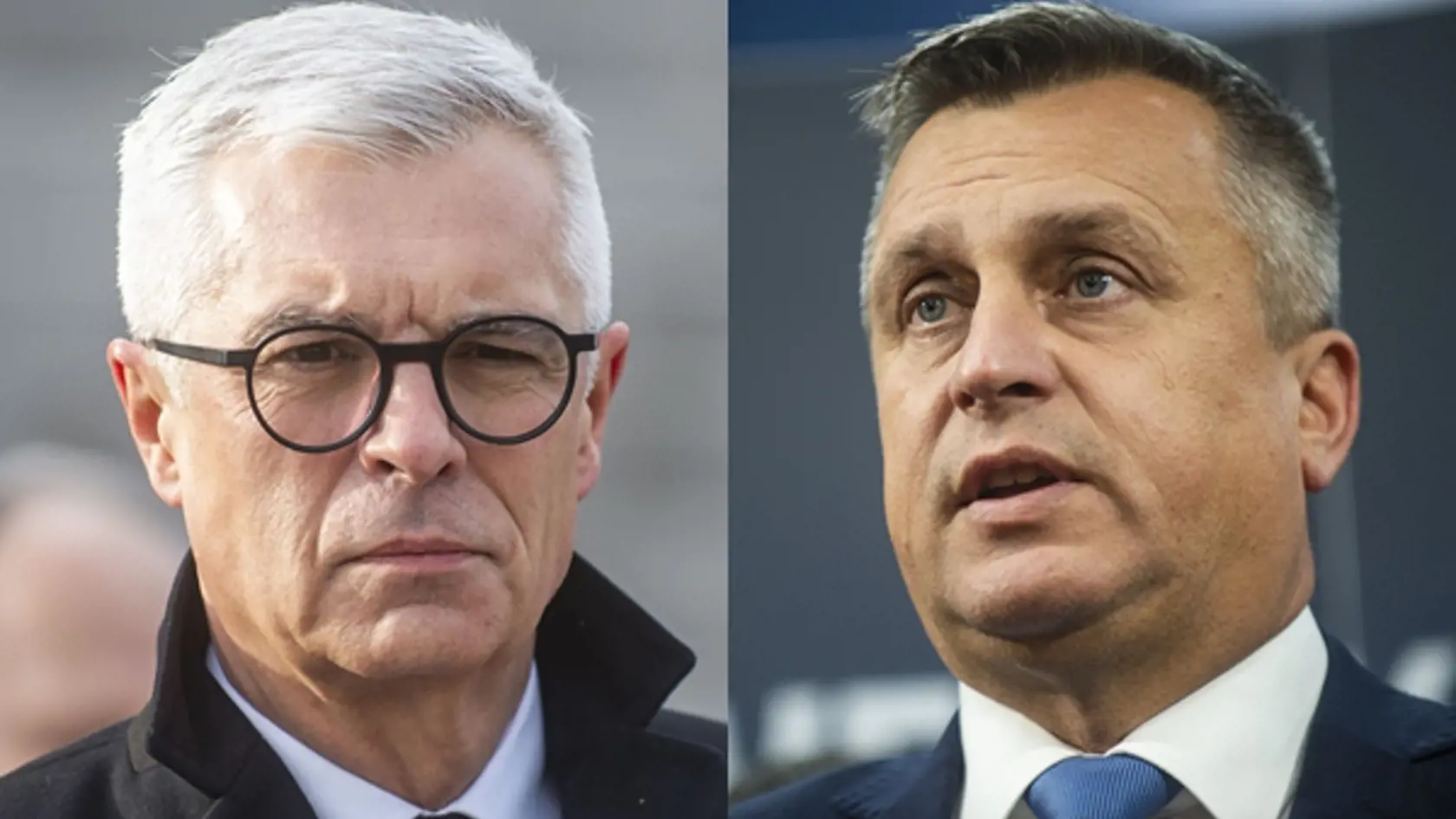 Protikandidáti Ivan Korčok, Andrej Danko