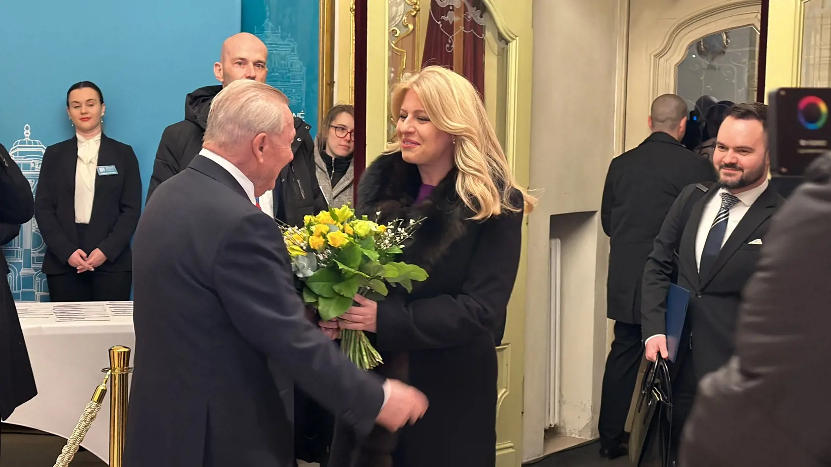 Na ceremónii nechýbala ani Zuzana Čaputová.