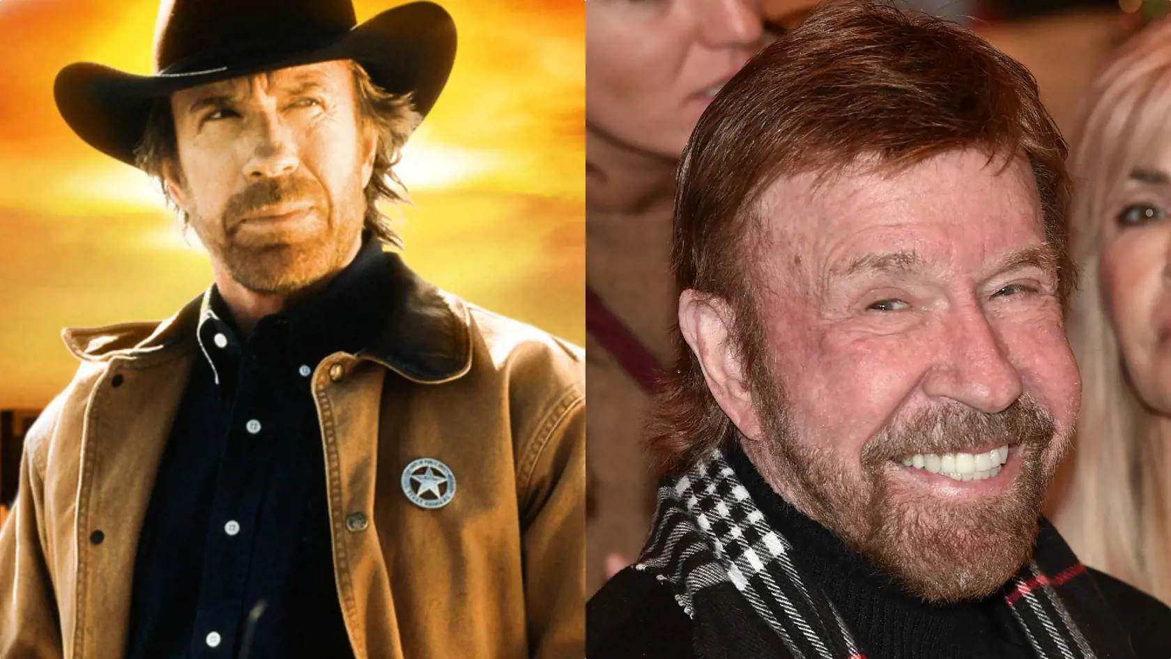 Chuck Norris alias Walker Texas Ranger by dnes už údery asi rozdať nedokázal, no úsmev má stále odzbrojujúci, nemyslíte?