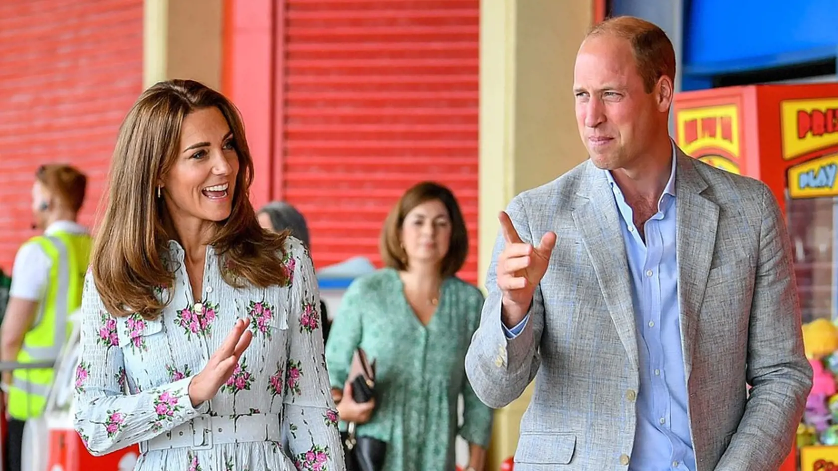 William a Kate nedávno navštívili ostrov Barry.