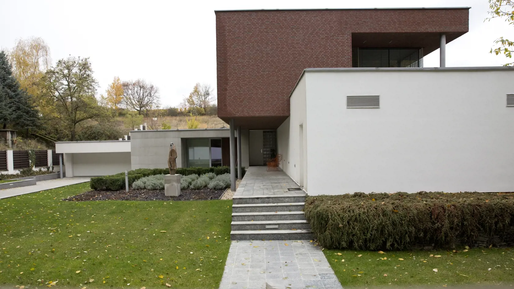 Vila v Limbachu, kde zavraždili právnika Ernesta Valka.
