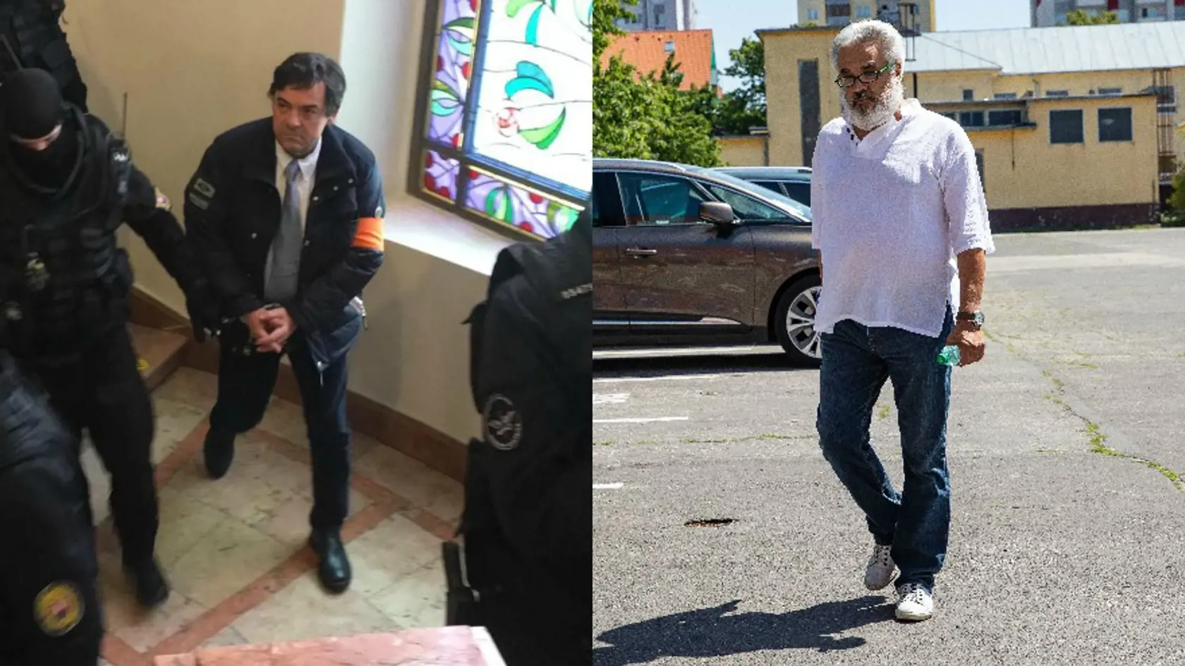 Marian Kočner a Štefan Ágh.