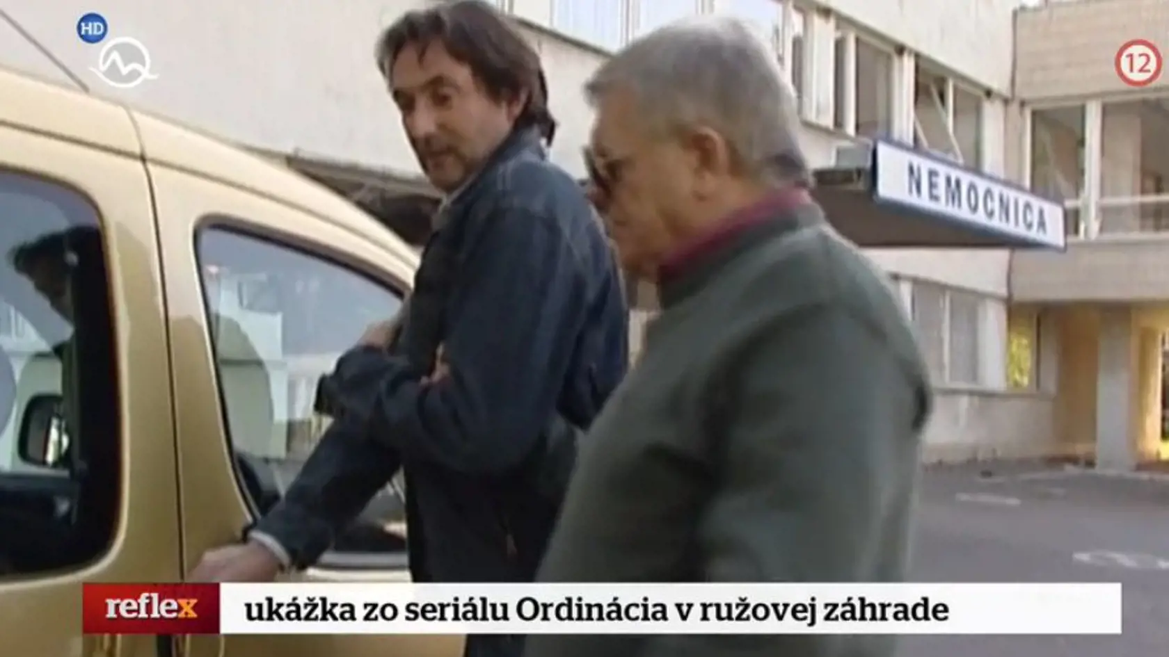 Stano Dančiak v čase, keď si zahral v markizáckej Ordinácii v ružovej záhrade. 