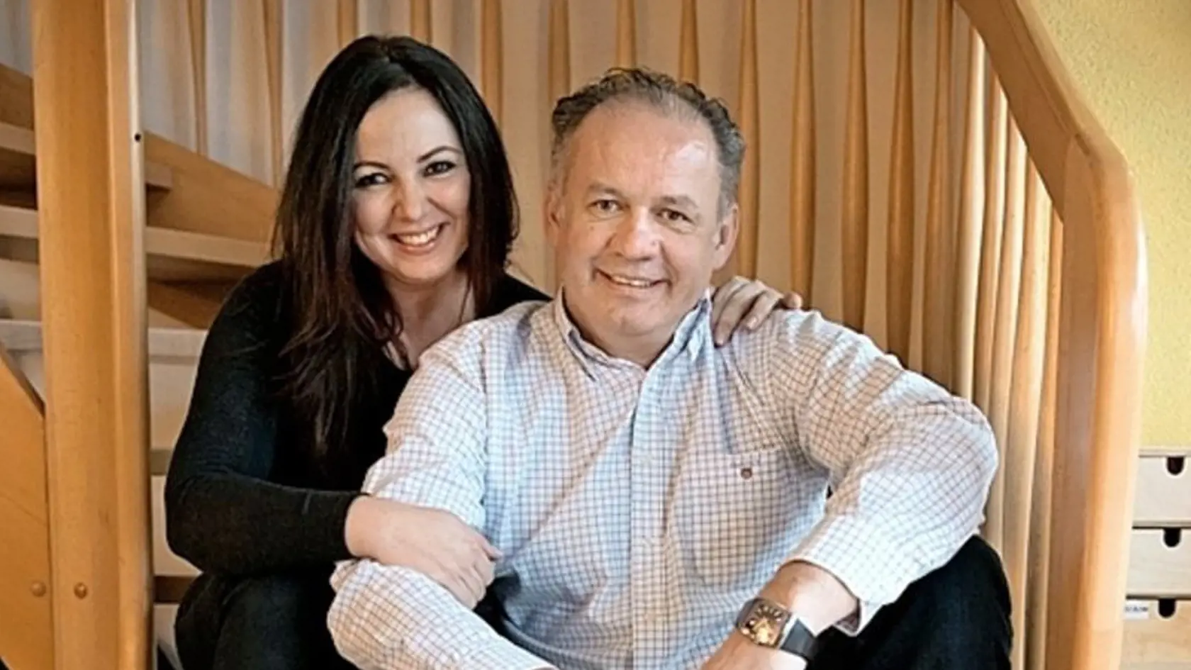 Andrej Kiska s manželkou