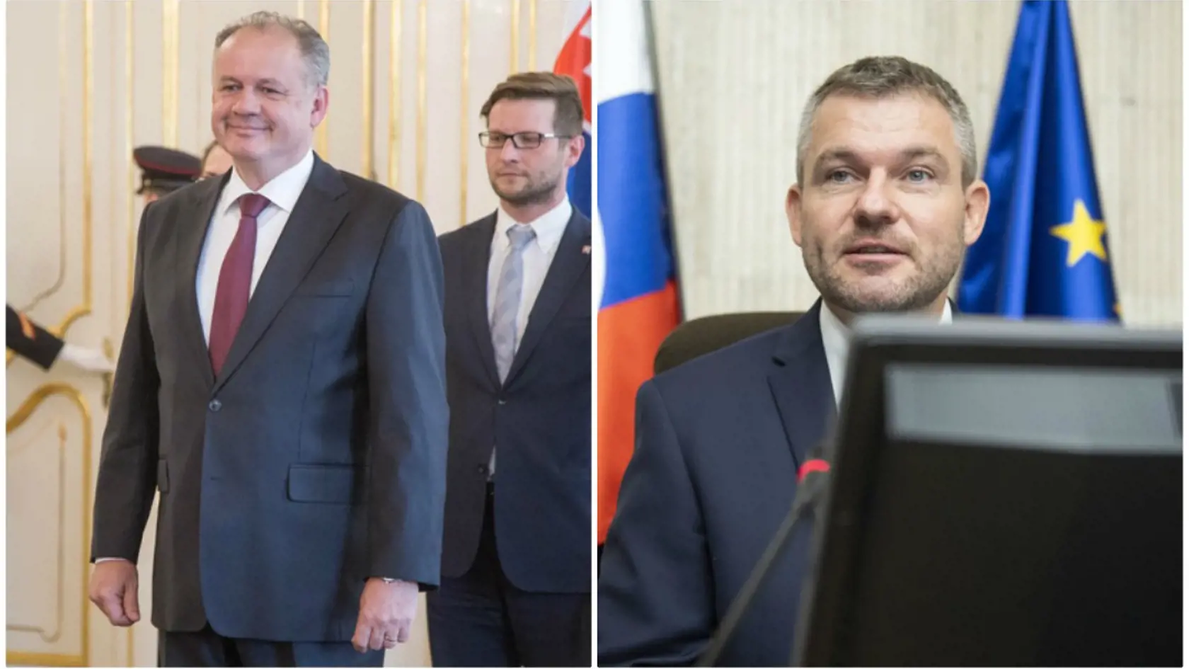 Andrej Kiska s Pellegrinim na jednom mieste.
