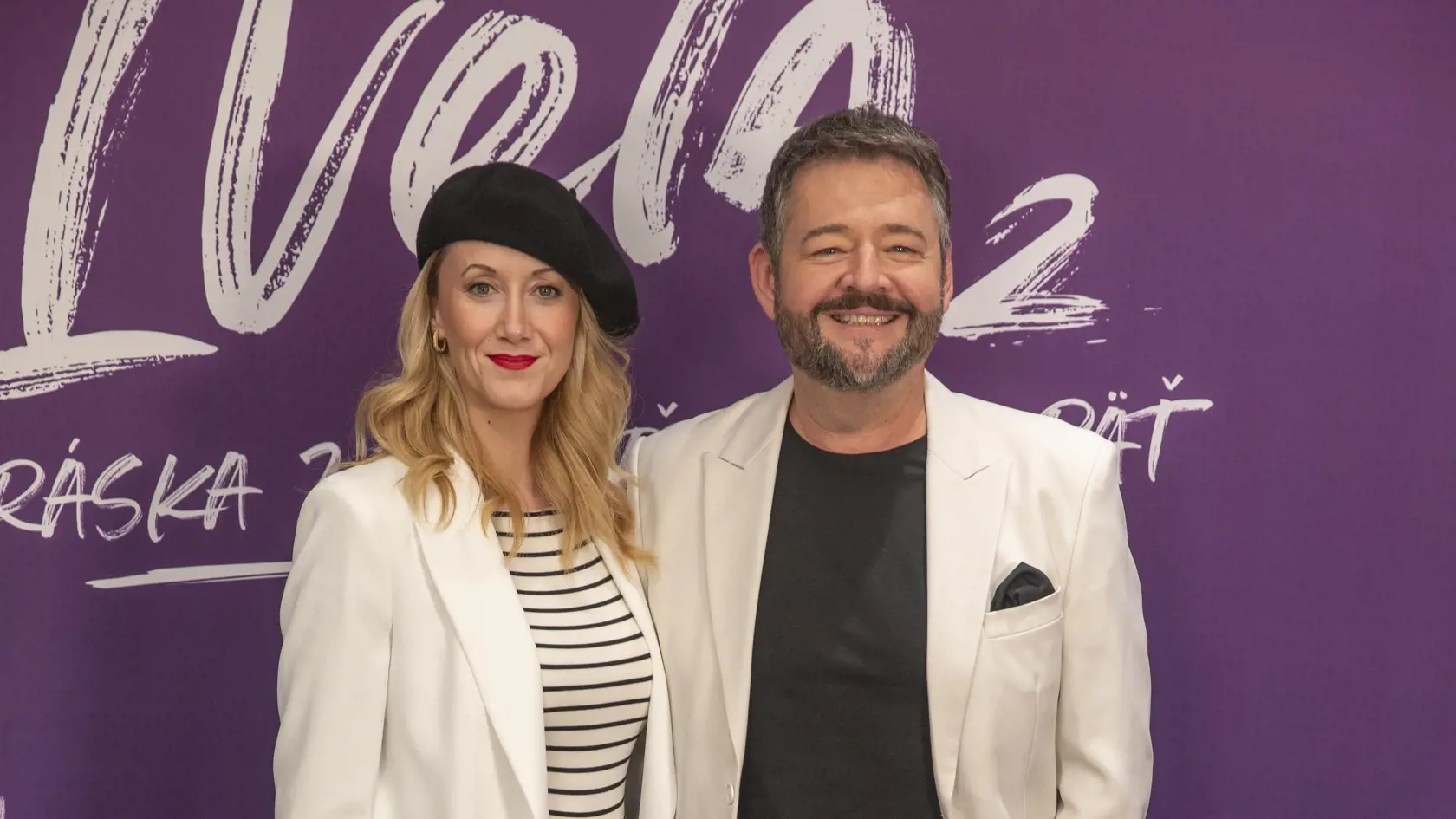 Michal Hudák s partnerkou