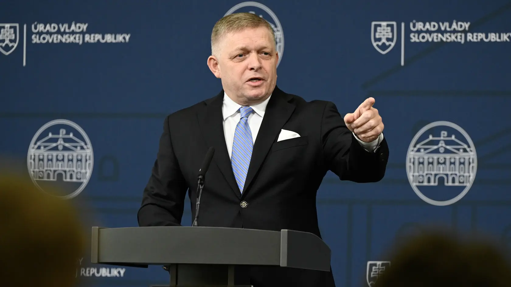 Predseda vlády SR Robert Fico (Smer).