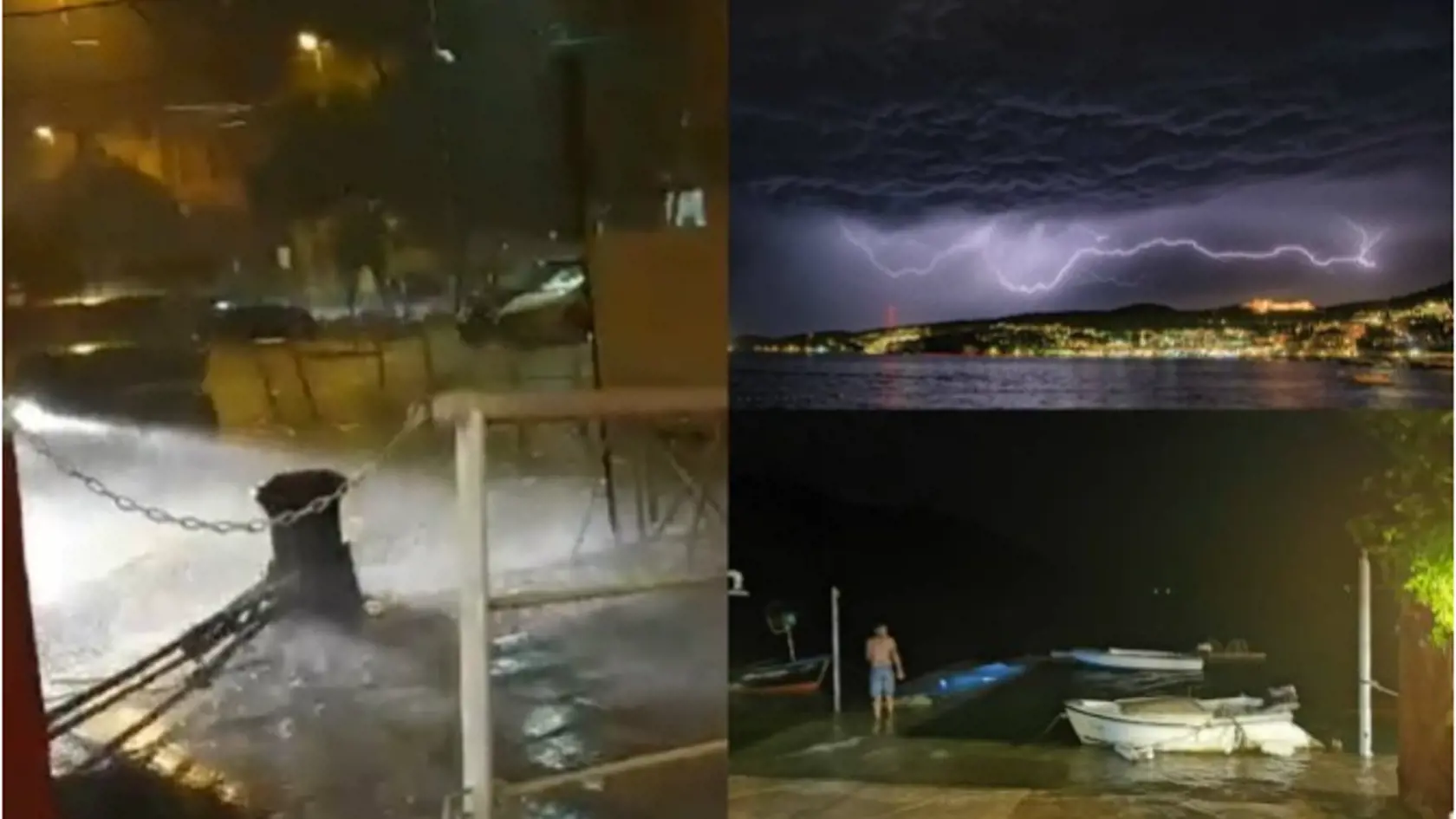 Nepriazeň počasia na Jadrane: Radosť nemajú turisti ani domáci.