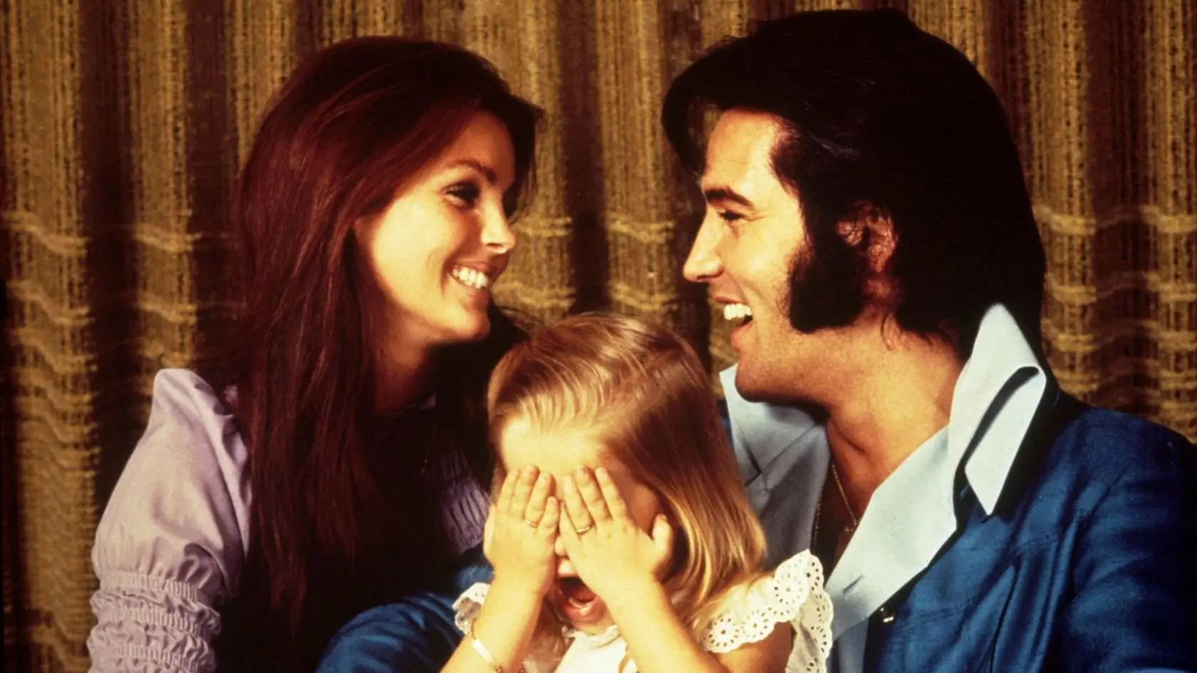 Priscilla Presley, Lisa Marie Presley a Elvis Presley
