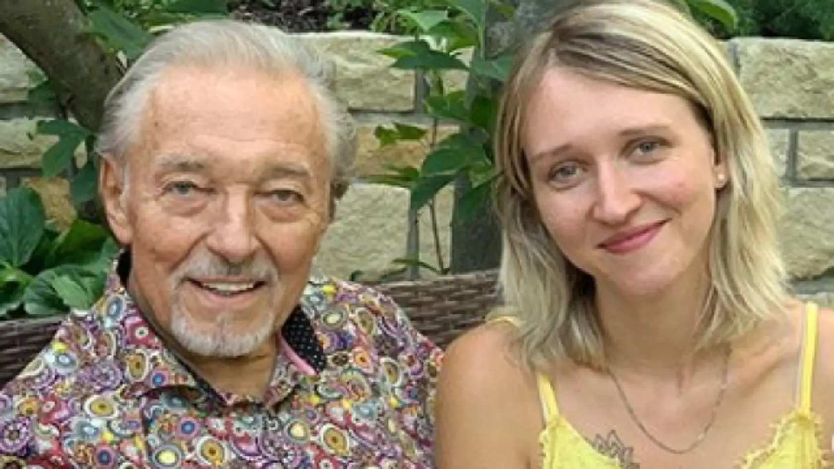 Karel Gott a jeho dcéra Lucie Kovaříková