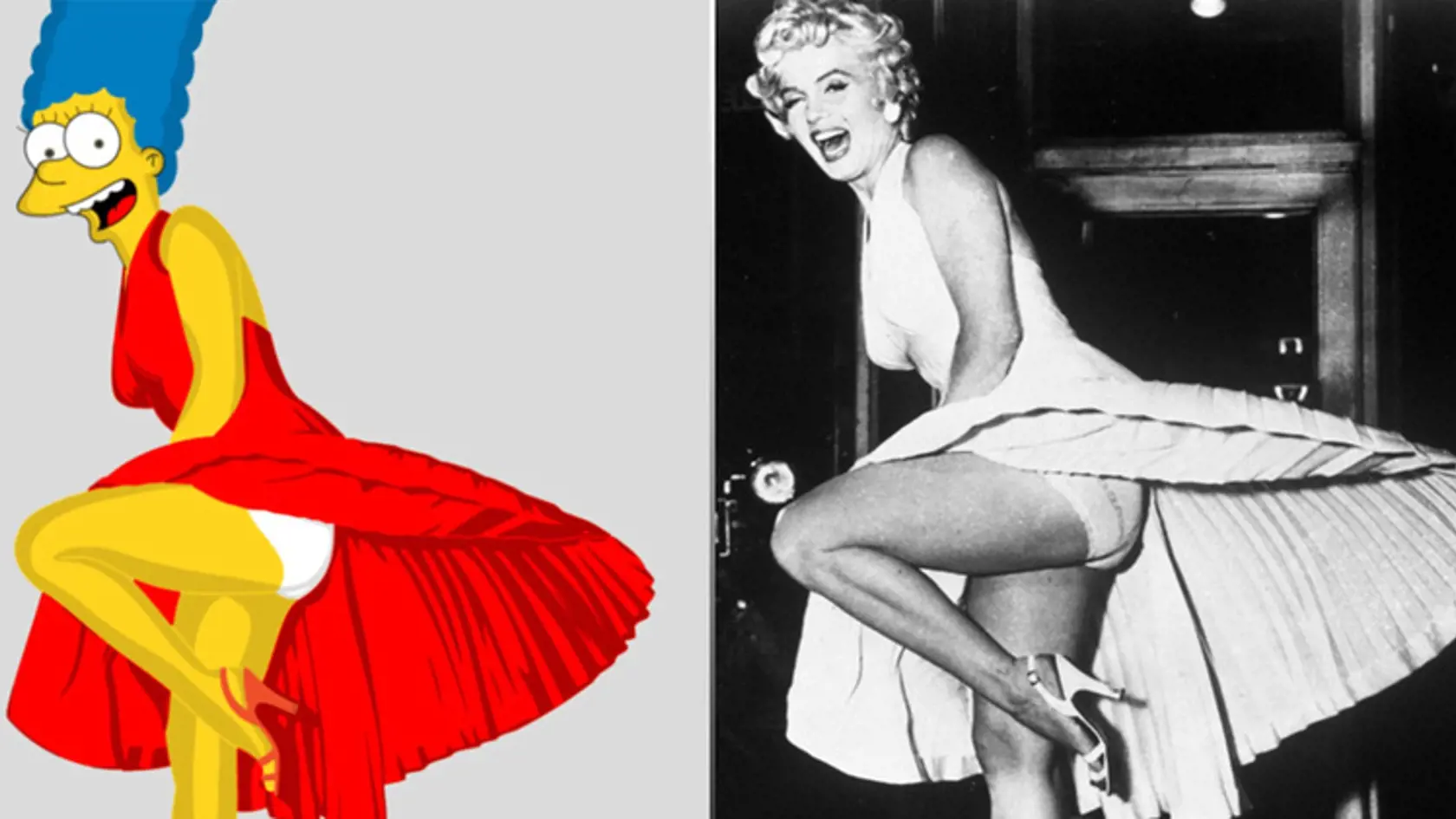 MARGE AKO  nezabudnuteľná  Marilyn Monroe  vo filme Slamený  vdovec.