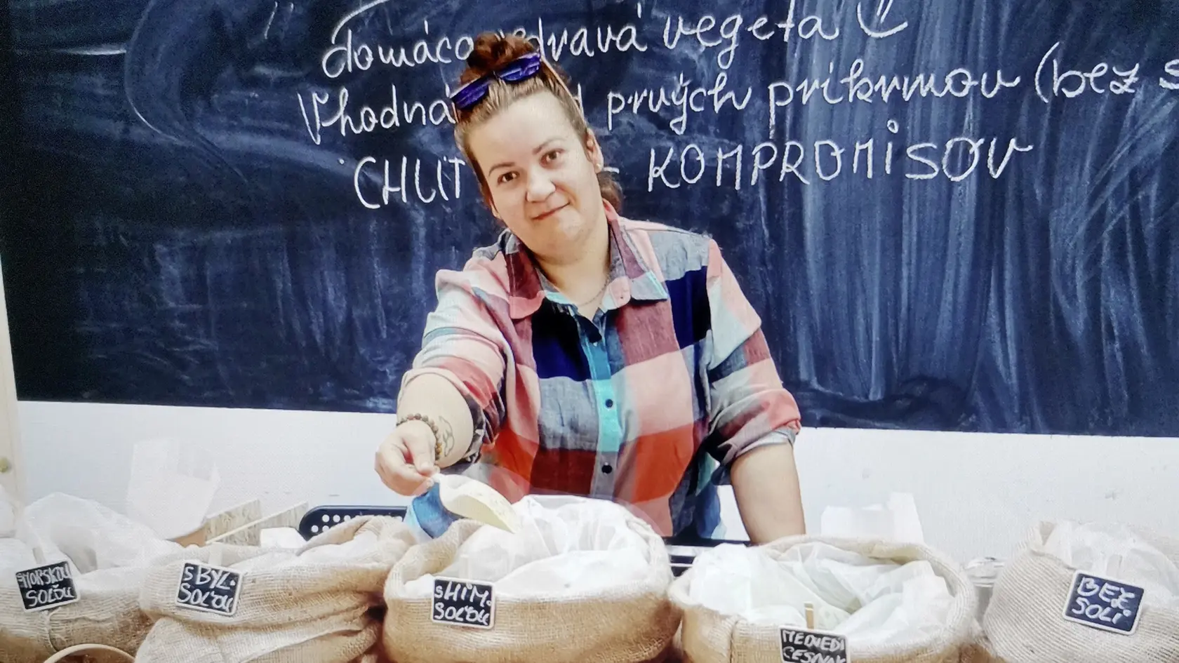 Pani Ingrid predáva svoj produkt aj na tržniciach a jarmokoch.
