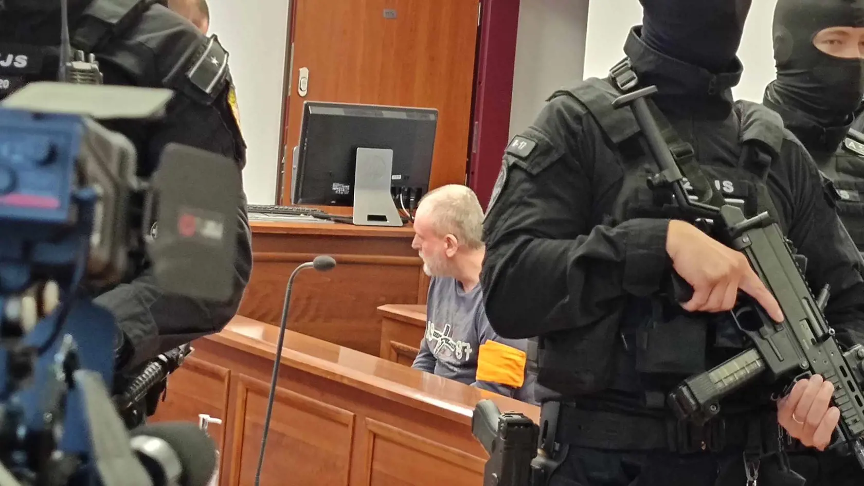 Boss sýkorovcov Róbert Lališ na Špecializovanom trestnom súde.