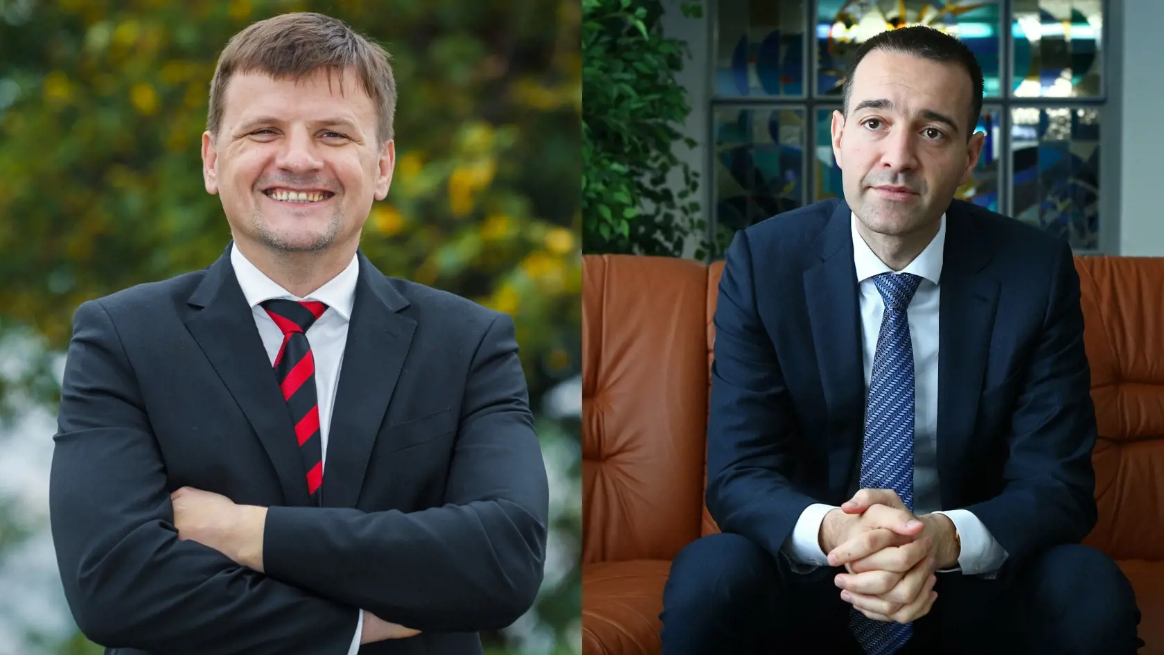 Tomáš Drucker a Alojz Hlina.