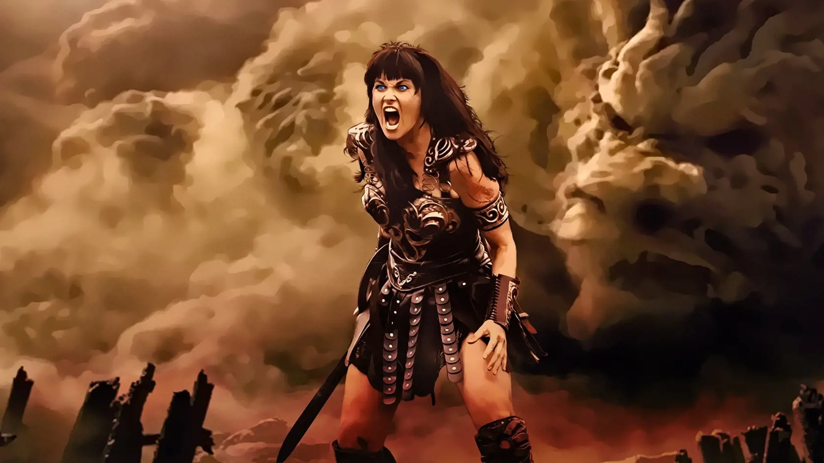 Xena sa k divákom dostala v šiestich sériách, celkovo vzniklo 134 častí seriálu.