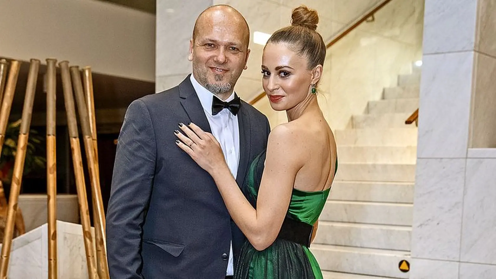 Mária Čírová s manželom Marošom Kachútom 