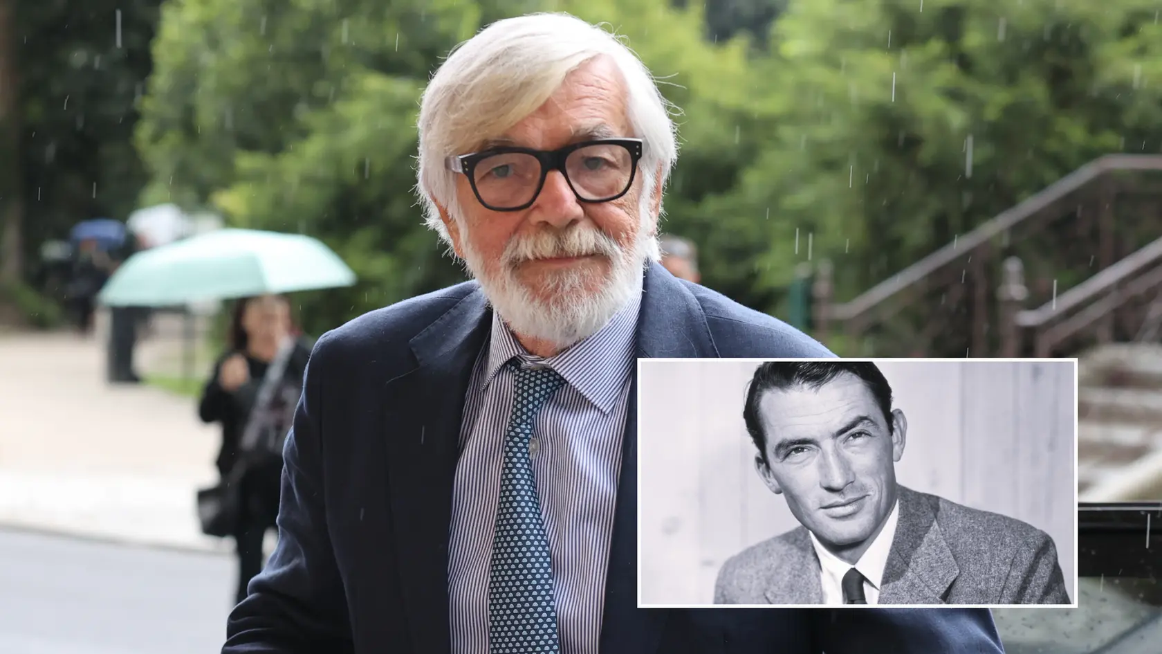 Jiří Bartoška († 78) zachránil pred 29 rokmi Gregorymu Peckovi († 87) život.