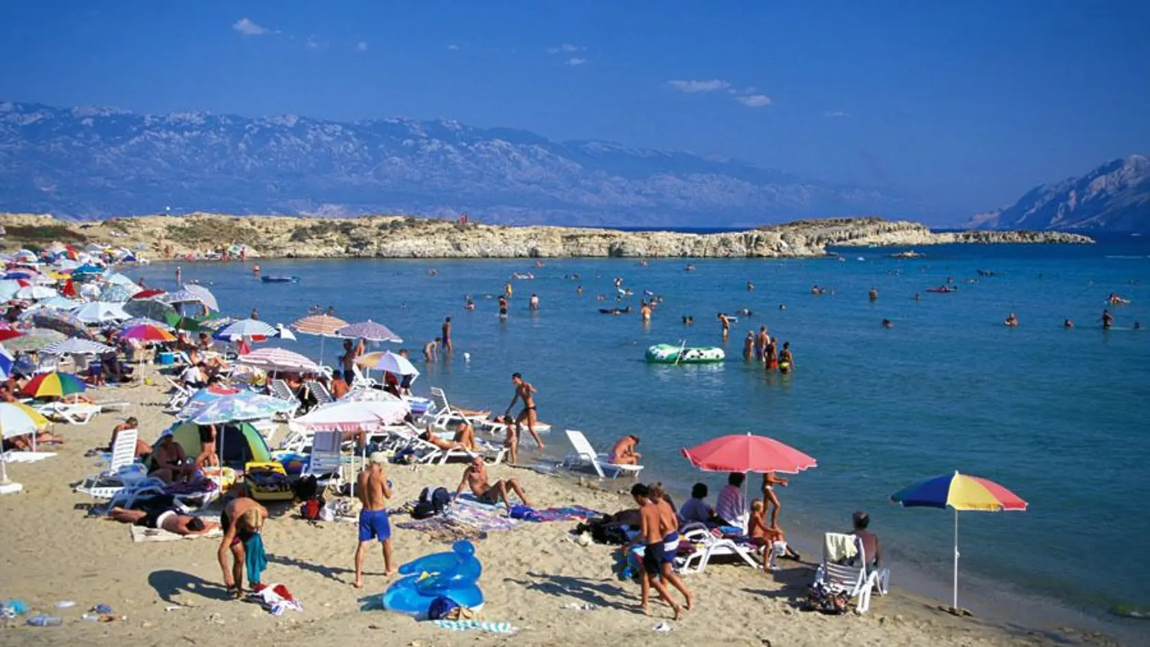 Rajska plaža - ostrov Rab