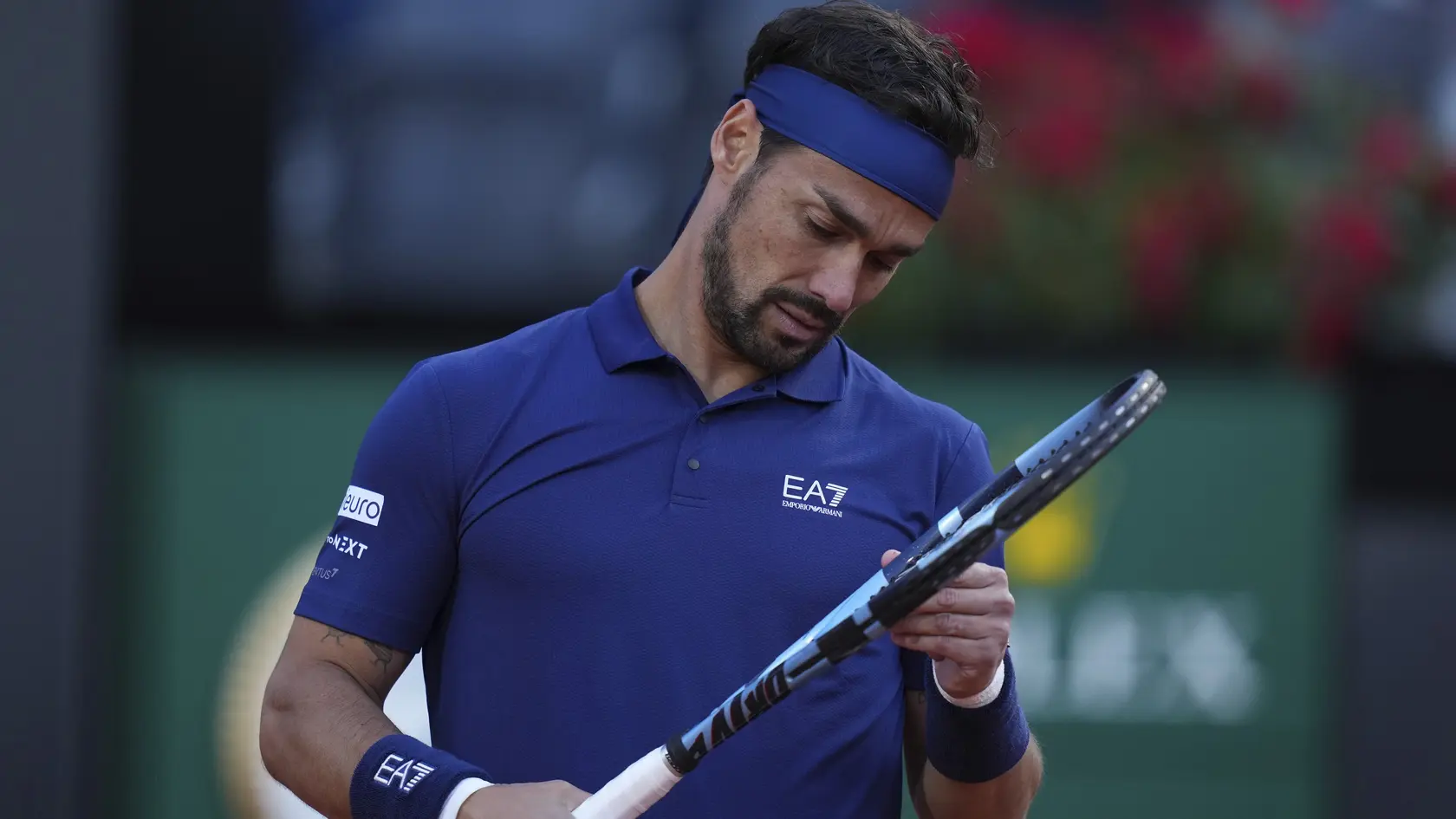 Taliansky tenista Fabio Fognini je známy svojou výbušnou povahou.