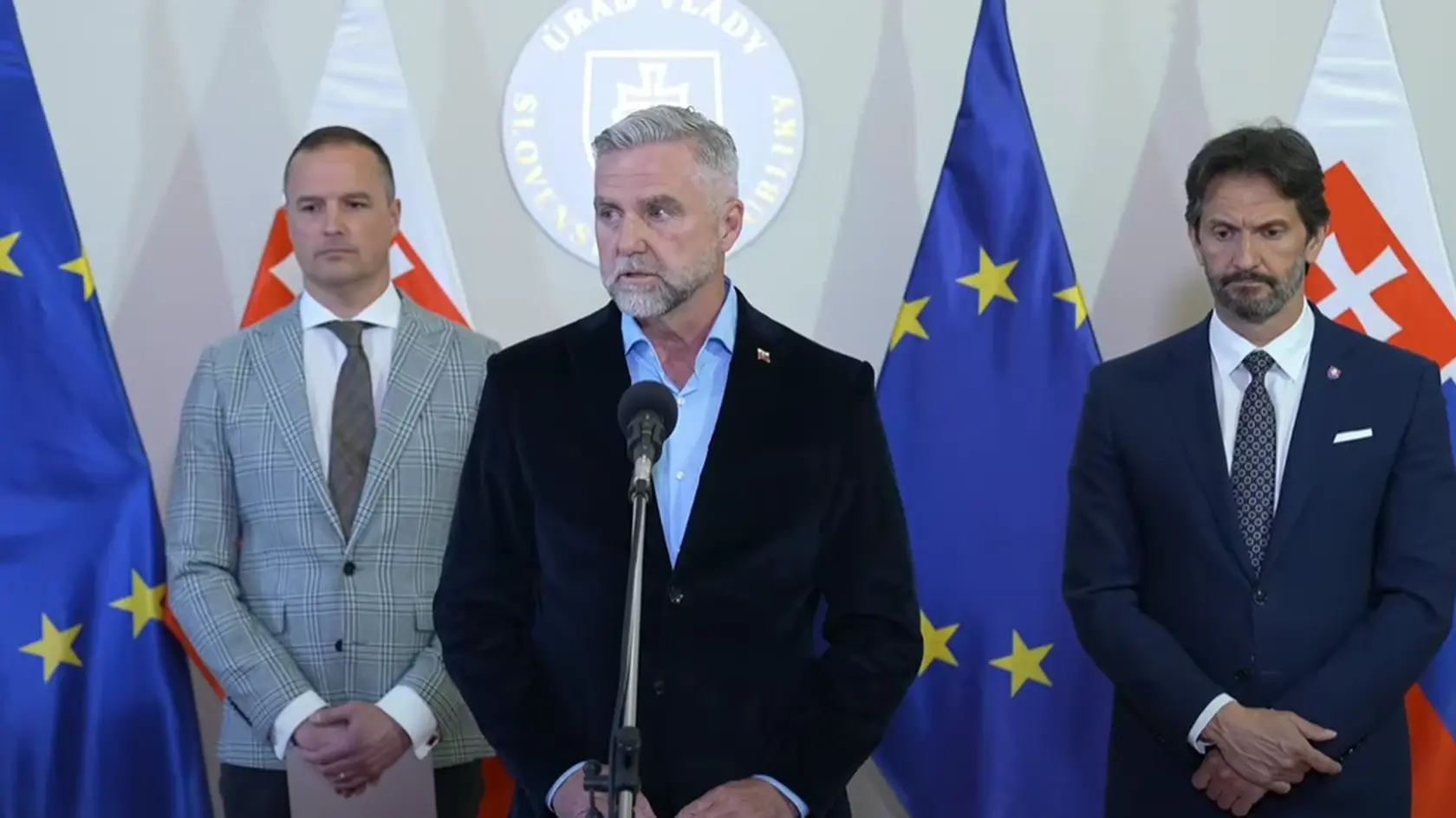 Tlačová beseda predstaviteľov strany Smer.