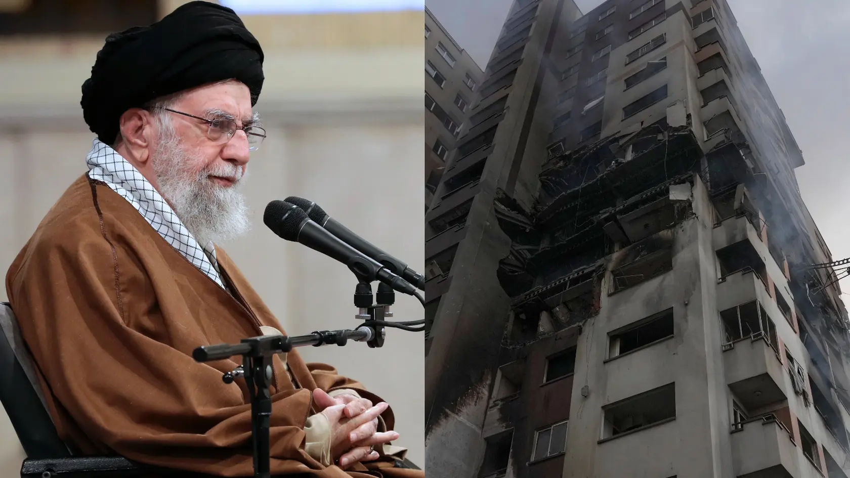 Izrael čaká za útoky na Irán tvrdý trest, pohrozil Chameneí