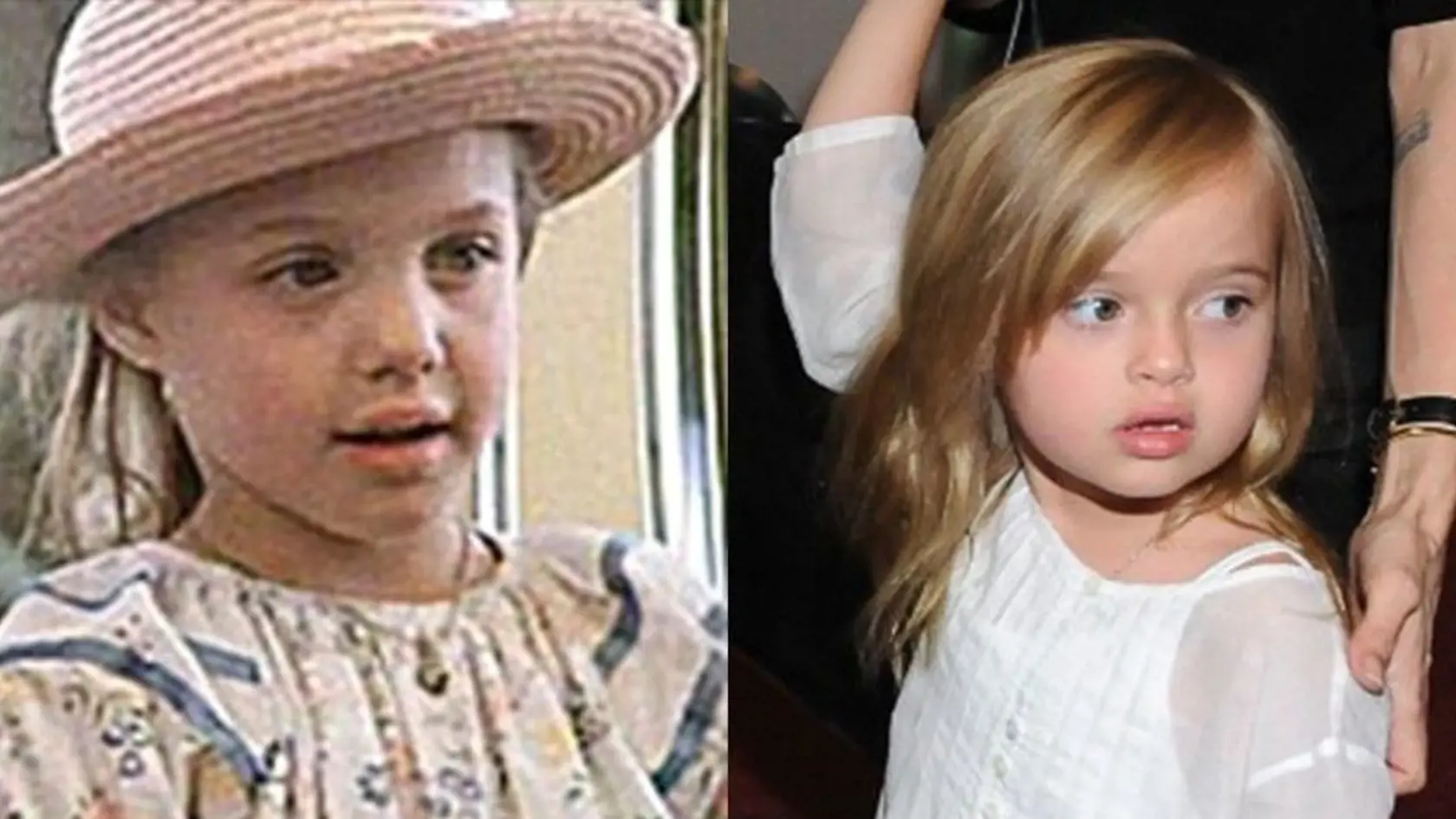 Angelina Jolie & Vivienne Marcheline Jolie-Pitt