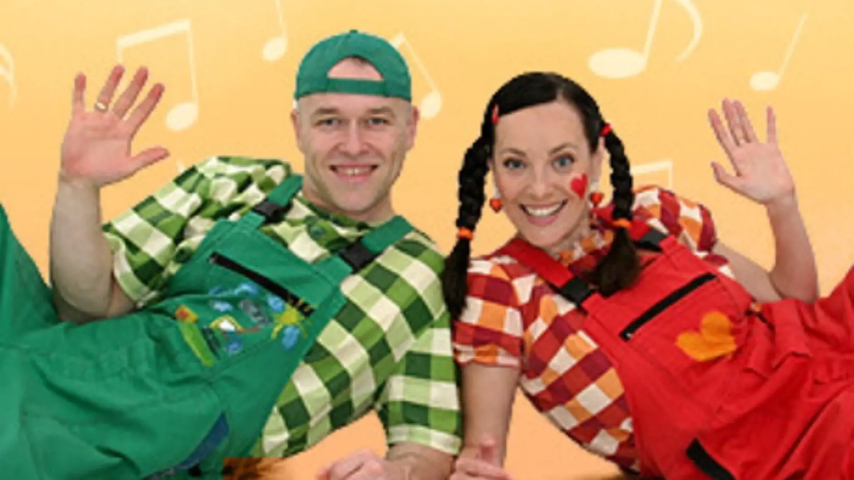 Zahrajko (Richard Čanaky) a Spievanka (Mária Podhradská) 