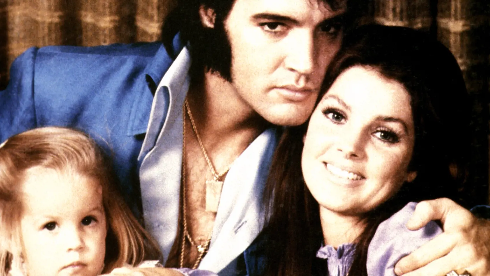 Elvis a Priscilla s ich dcérou Lisou.