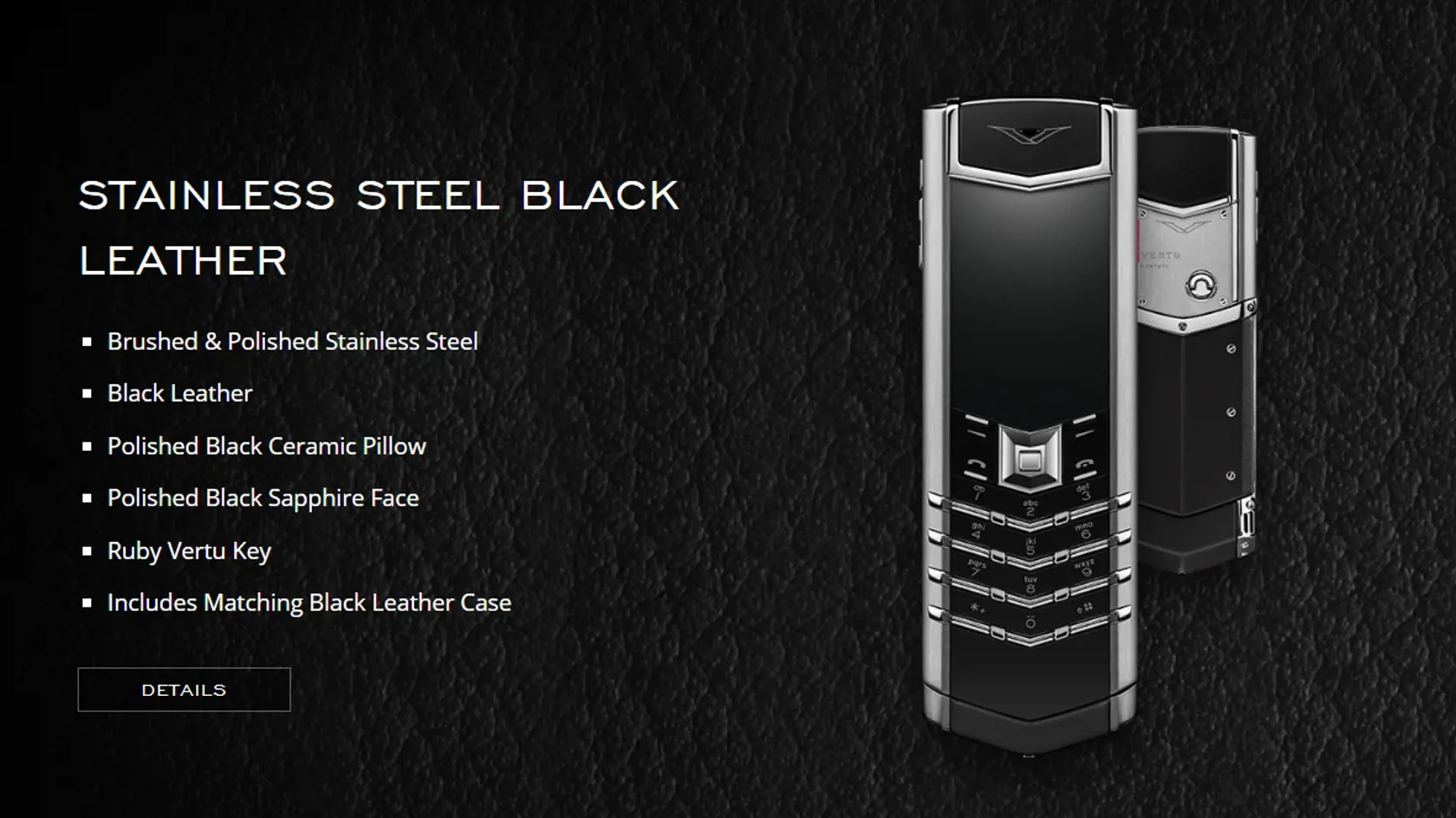 Vertu - luxusný mobilný telefón