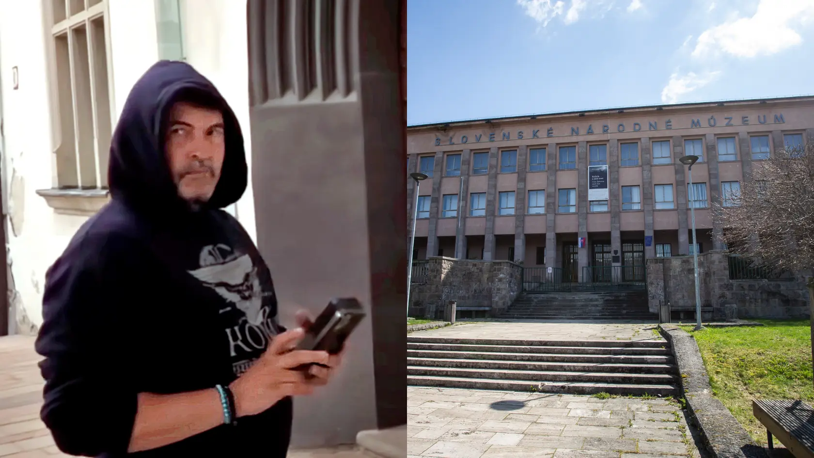 Lukáš Machala navštívil v sprievode veľkej skupiny ľudí múzeum v Martine.