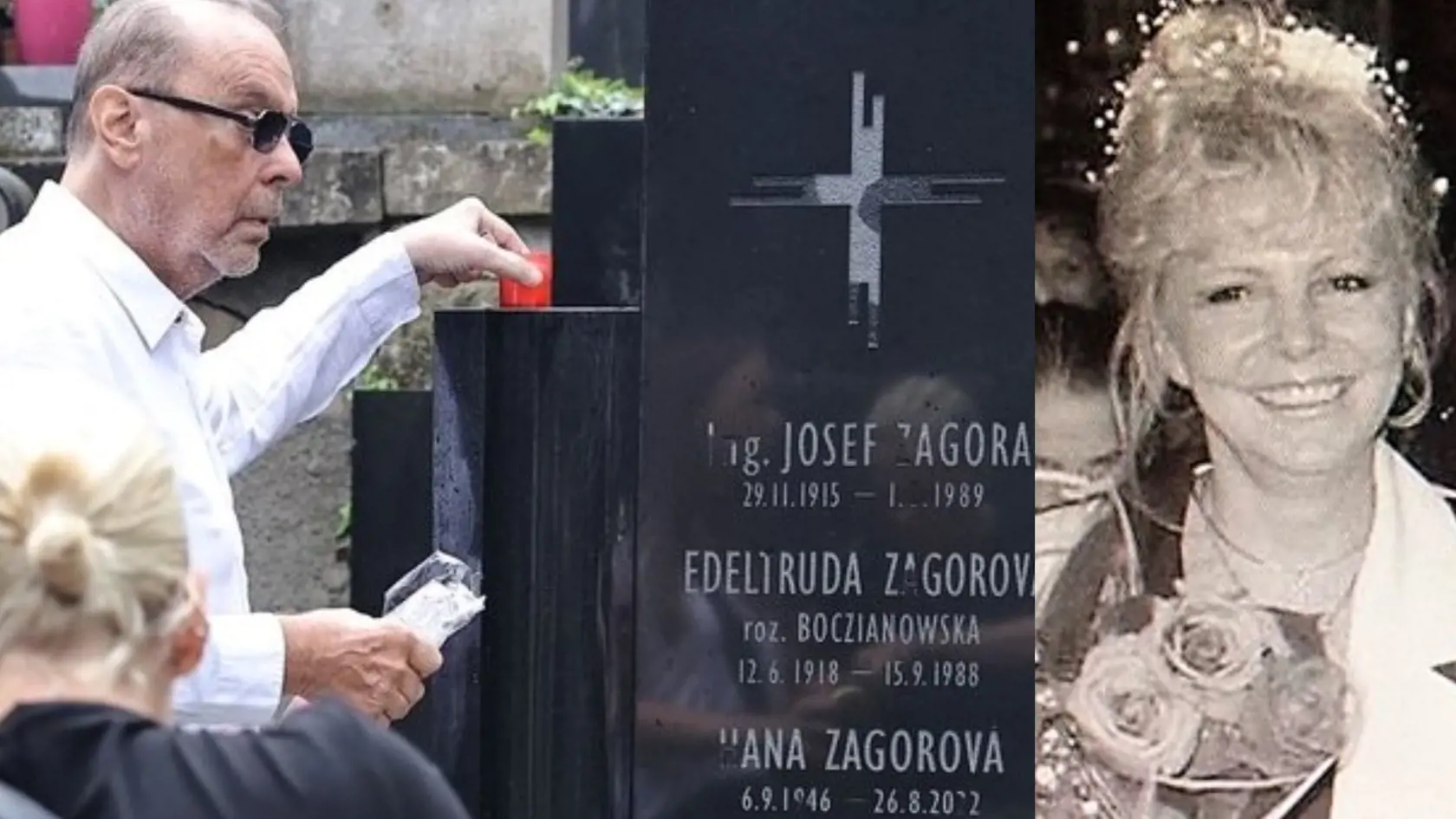 Hana Zagorová odpočíva v hrobe svojich rodičov na pražskom cintoríne Vyšehrad.