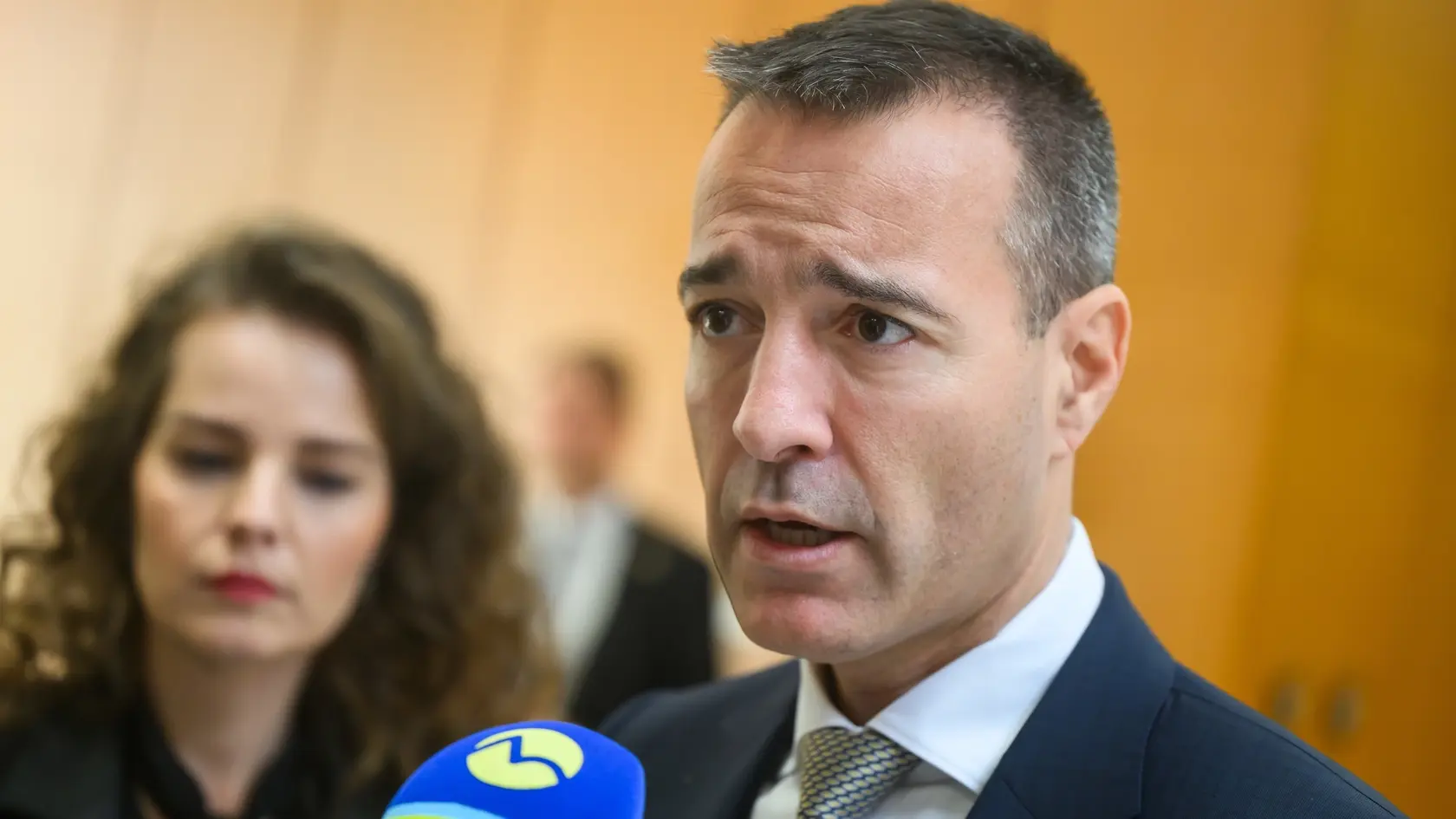 Na snímke minister školstva, vedy, výskumu, vývoja a mládeže SR Tomáš Drucker (Hlas-SD).