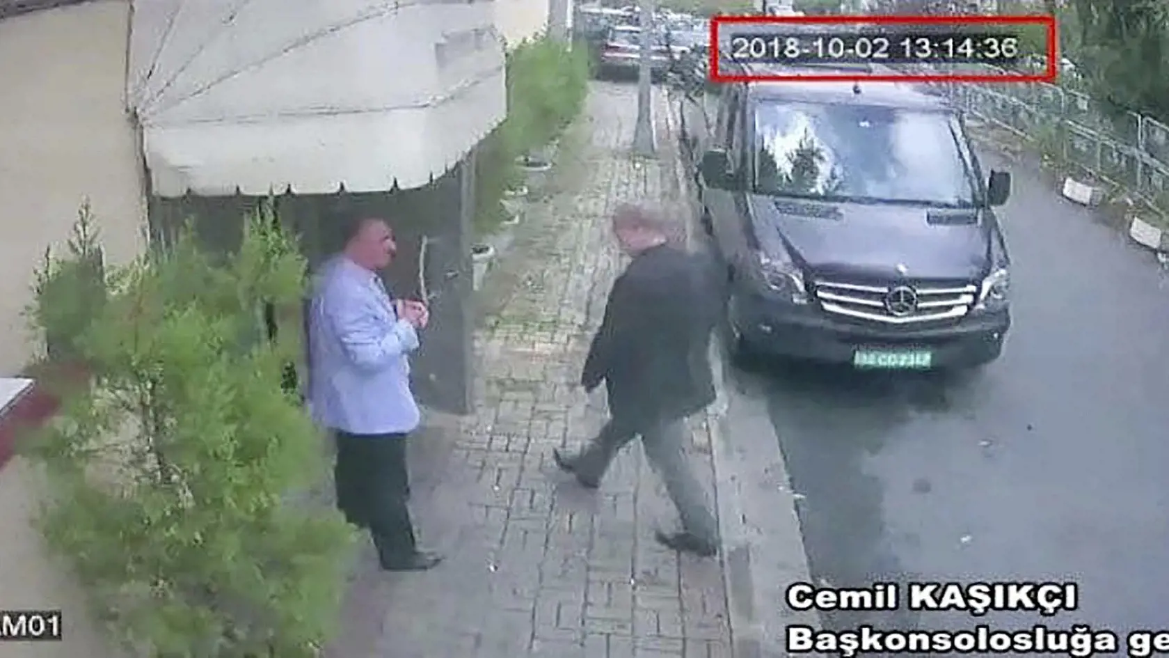 Záznamy podľa týchto predstaviteľov dokazujú, že saudskoarabský bezpečnostný tím zadržal novinára Khashoggi na konzuláte, keď 2. októbra vošiel do jeho budovy.
