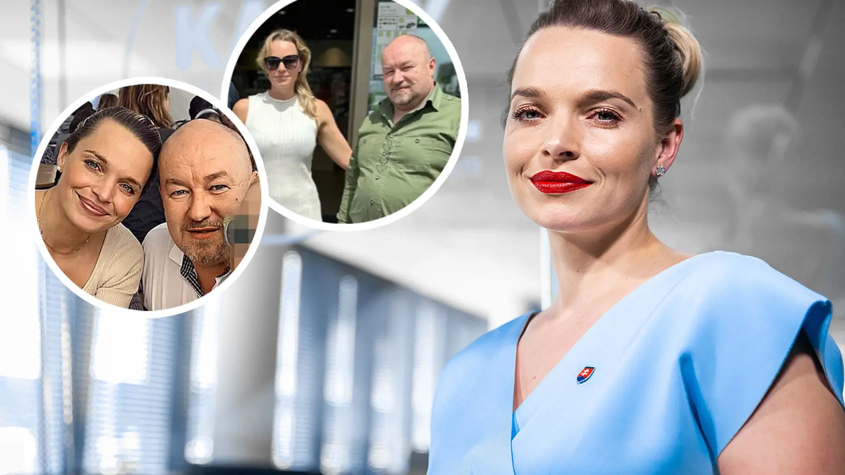 Bývalá tenistka Romana Tabaková a poslanec Rudolf Huliak