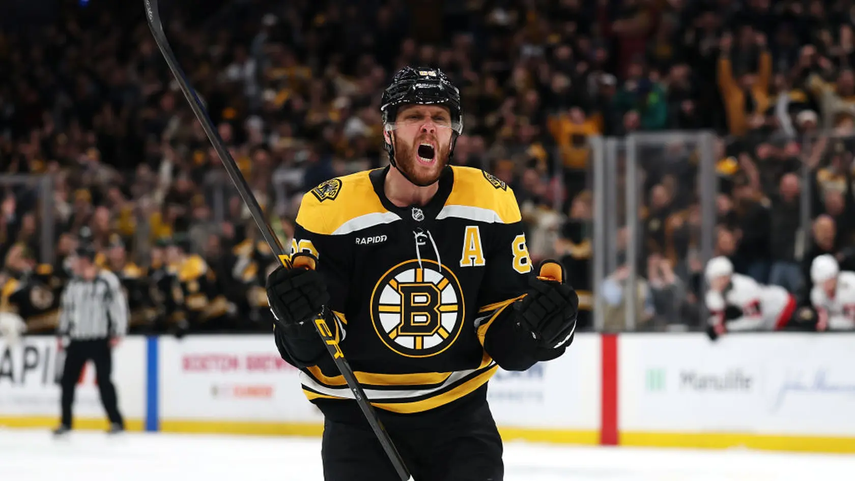 Pastrňák je jednou z najväčších hviezd zámorskej NHL.