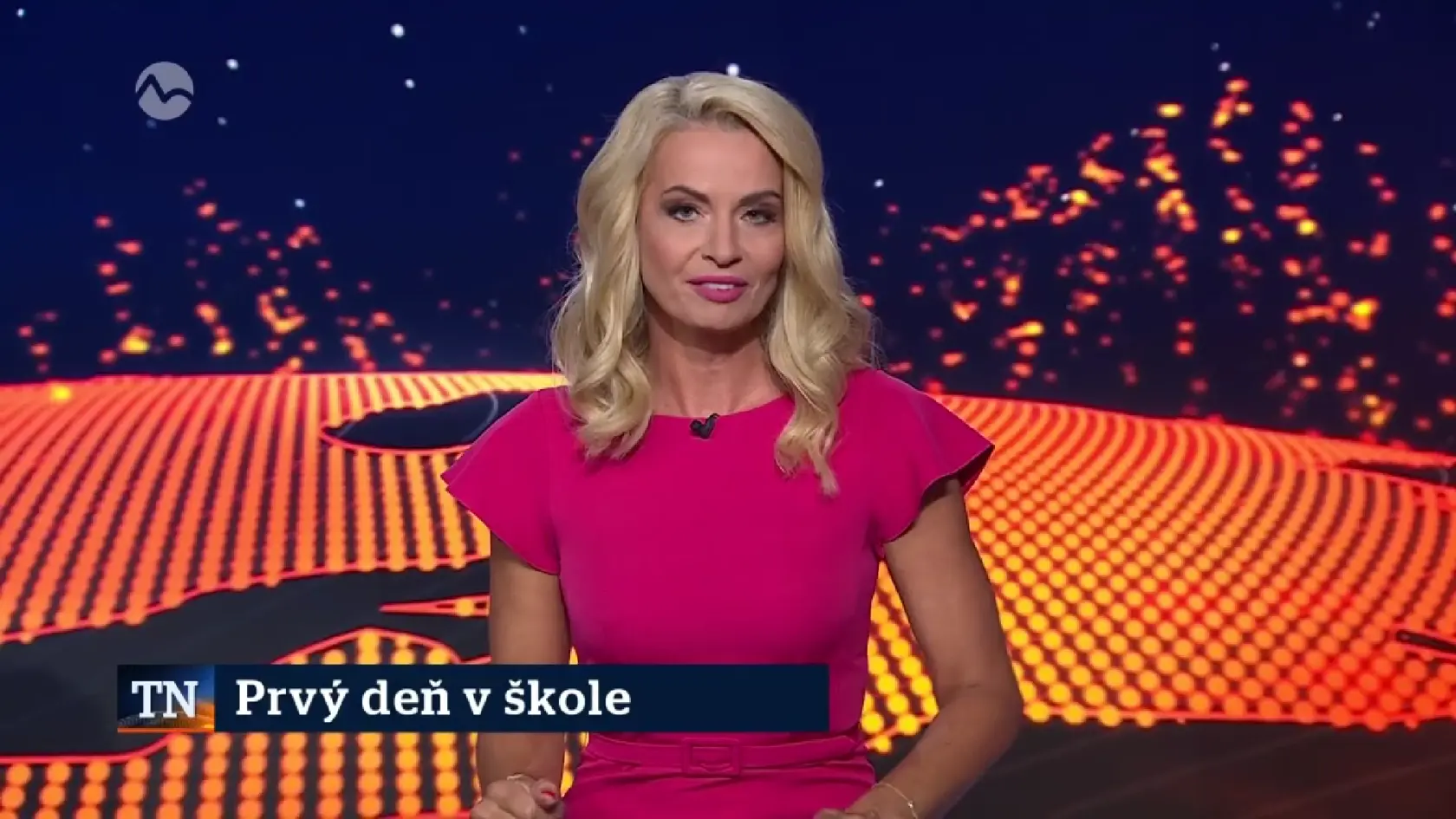 Marianna Ďurianová v Televíznych novinách TV Markíza.