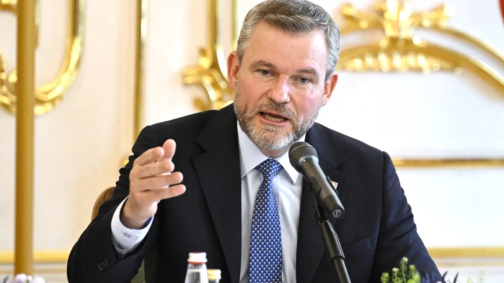 Na snímke prezident SR Peter Pellegrini
