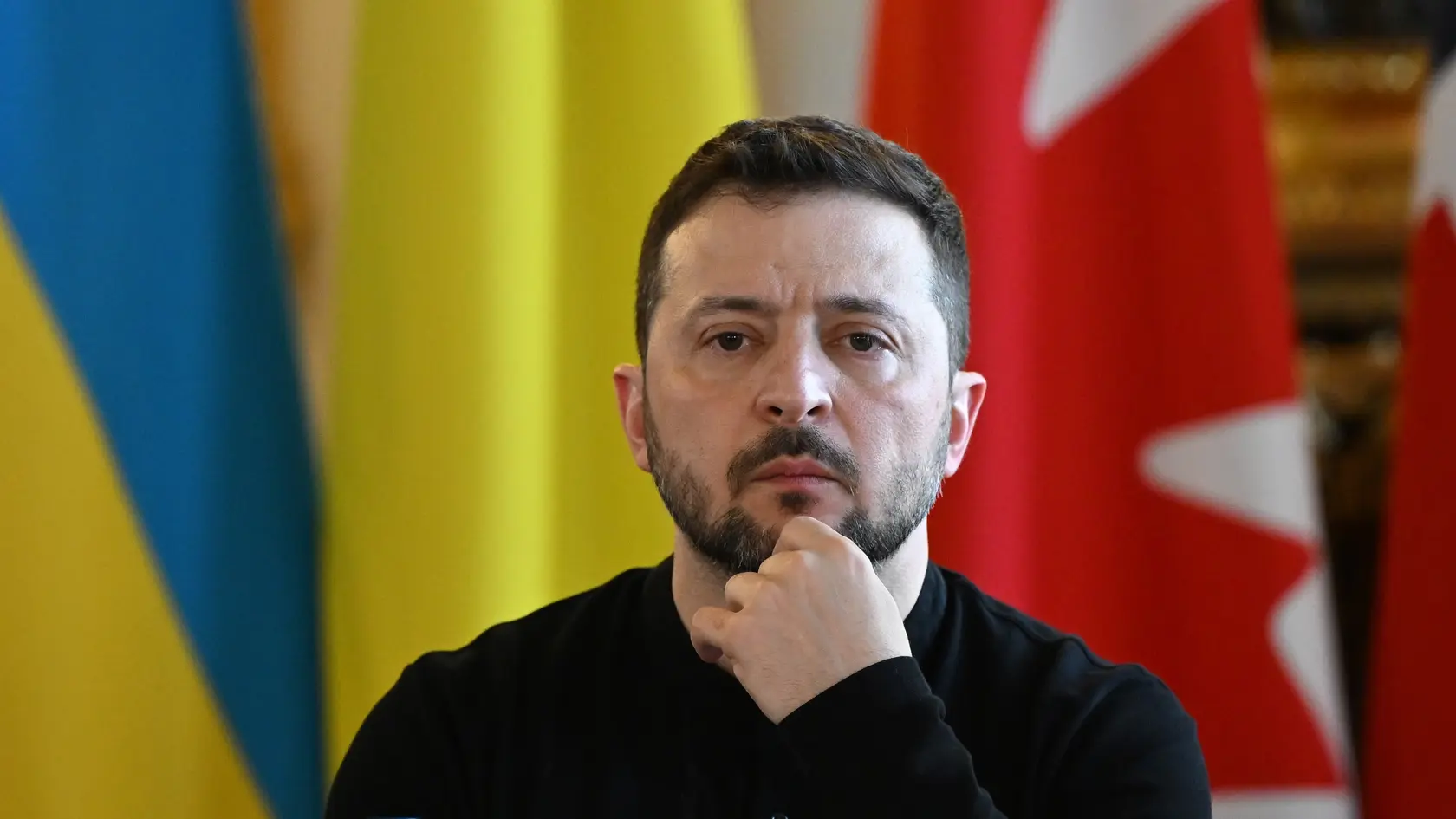 Ukrajinský prezident Volodymyr Zelenskyj.