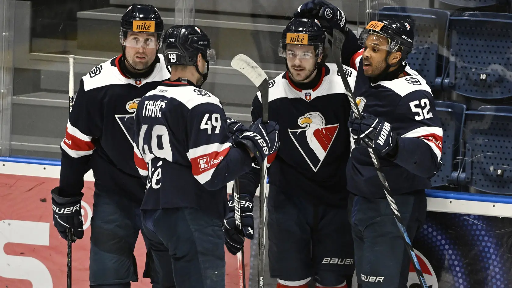 Hokejisti HC Slovan Bratislava. 
