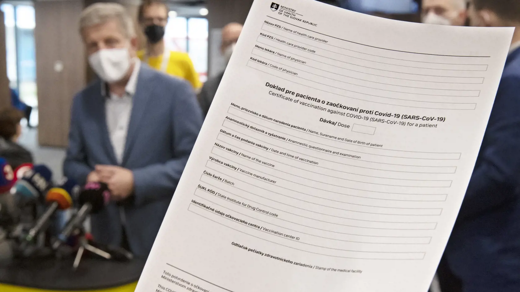 Vladimír Lengvarský navštívil veľkokapacitné vakcinačné centrum v priestoroch Národného futbalového štadióna v Bratislave  
