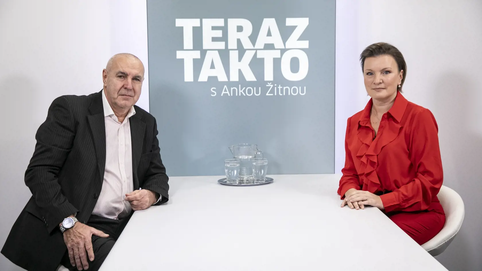 Diskusná relácia "Teraz Takto s Ankou Žitnou", ktorej hosťom bol podpredseda Slovenskej obchodnej a priemyselnej komory a generálny riaditeľ Siemens s.r.o. Vladimír Slezák.