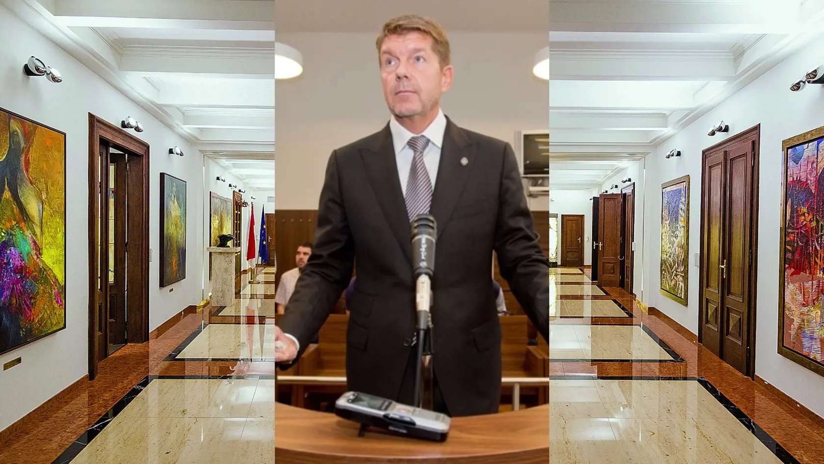 Podnikateľ Miroslav Výboh si dlhé roky užíval luxus. V Bratislave si dokonca zriadil monacký konzulát s prepychovým interiérom. Aktuálne po ňom ale pátra Interpol.